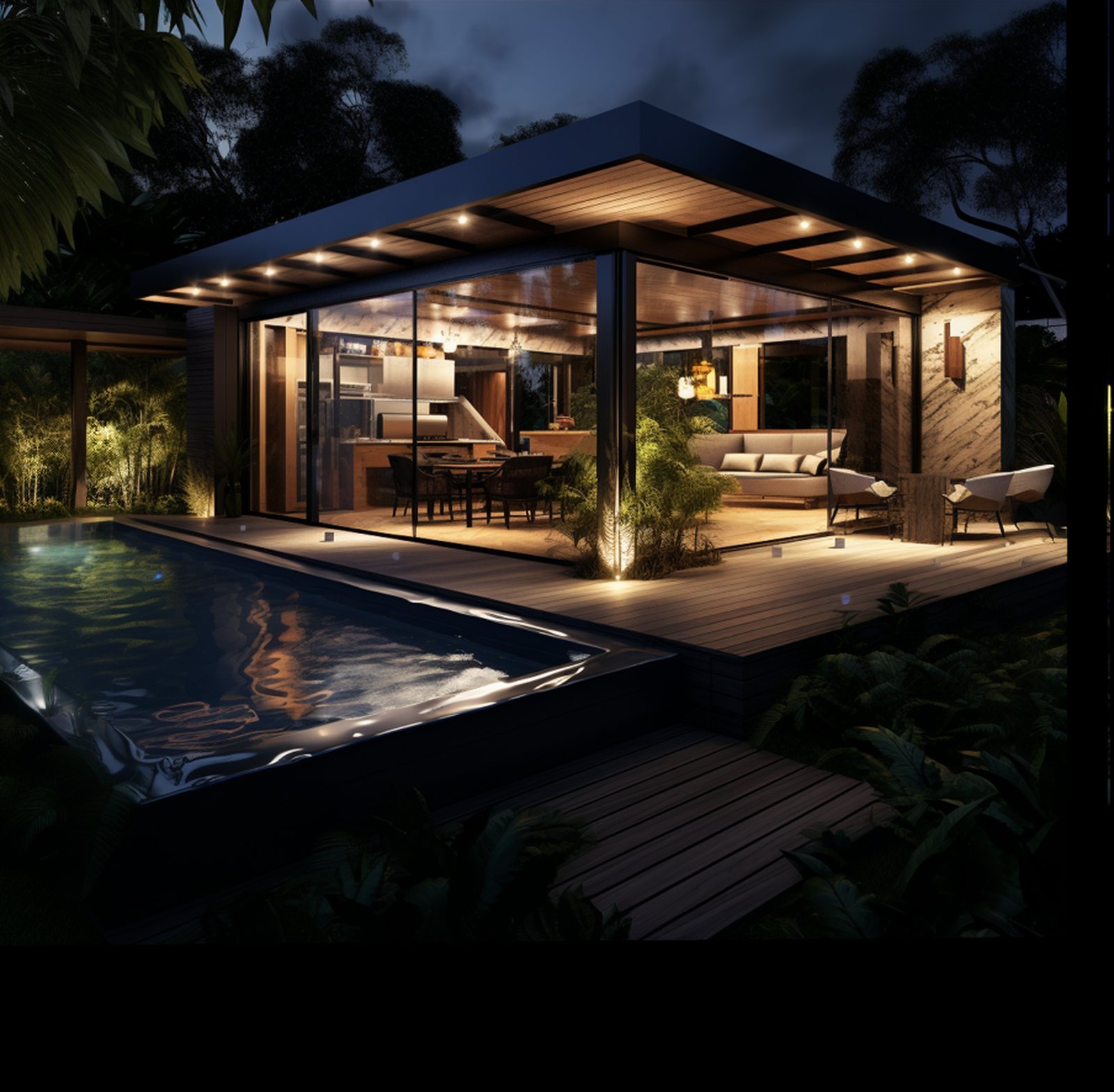 Poolside Pavilion