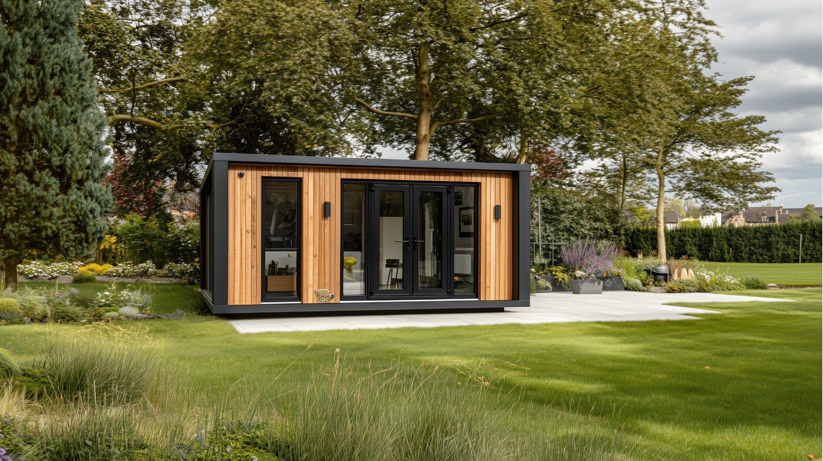 Ash Mono-pitch SIP garden room by Green & Glass — exterior and interior view 4 of 4