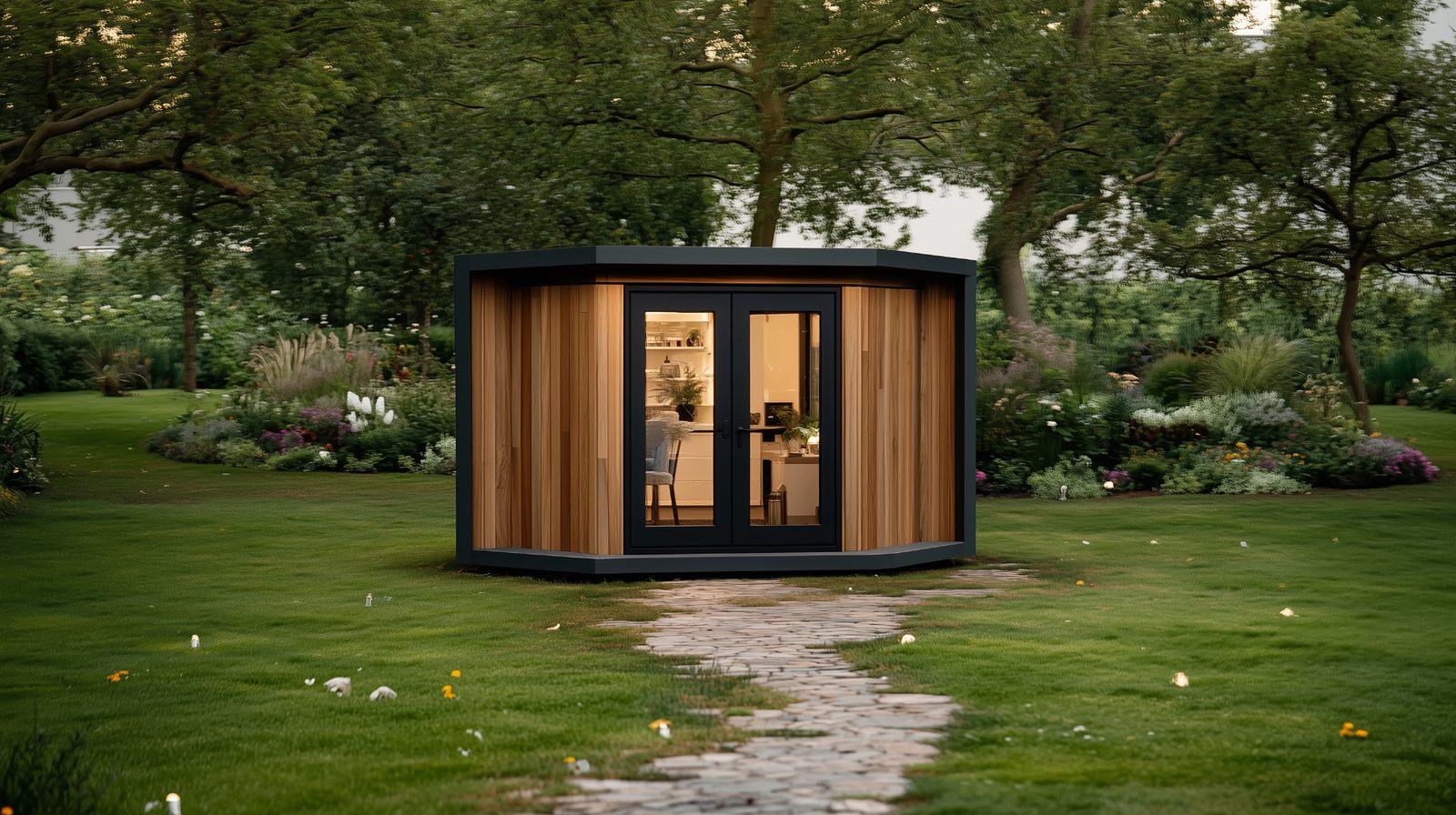 Space 4 — Mono-pitch SIP garden room (view 3 of 4)