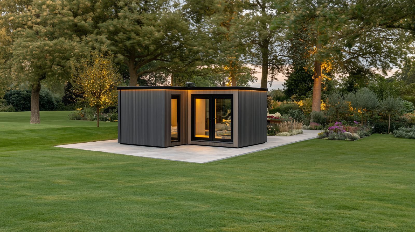 Willow garden room Willow Mono-pitch SIP garden room by Green & Glass