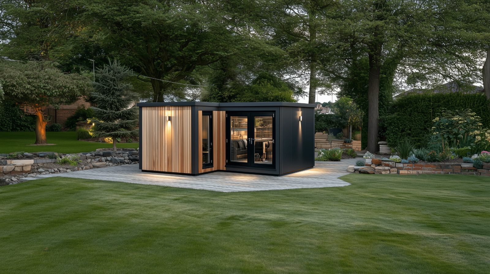 Space 5 — Mono-pitch SIP garden room (view 2 of 4)